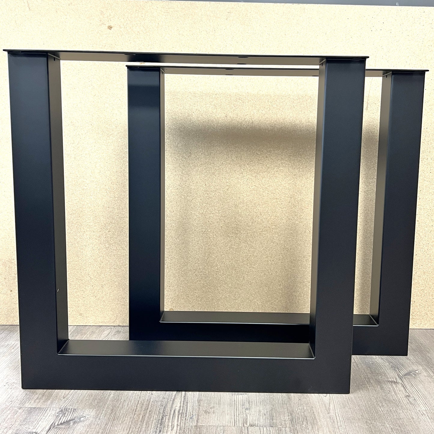 U-Shaped Dining Table Legs - Heavy Tube