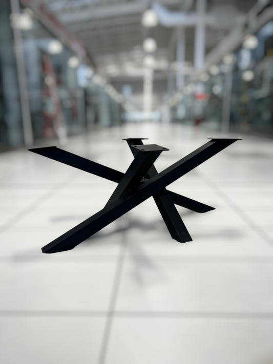 Zig-Zag Arms Shaped Coffee Table Legs