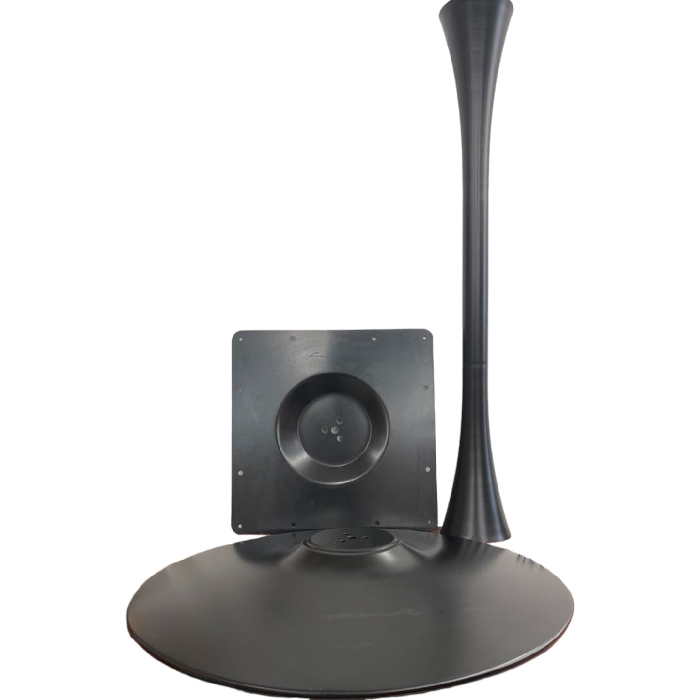 H28  x W25 Tulip Shaped Dining Table Leg KD- Black