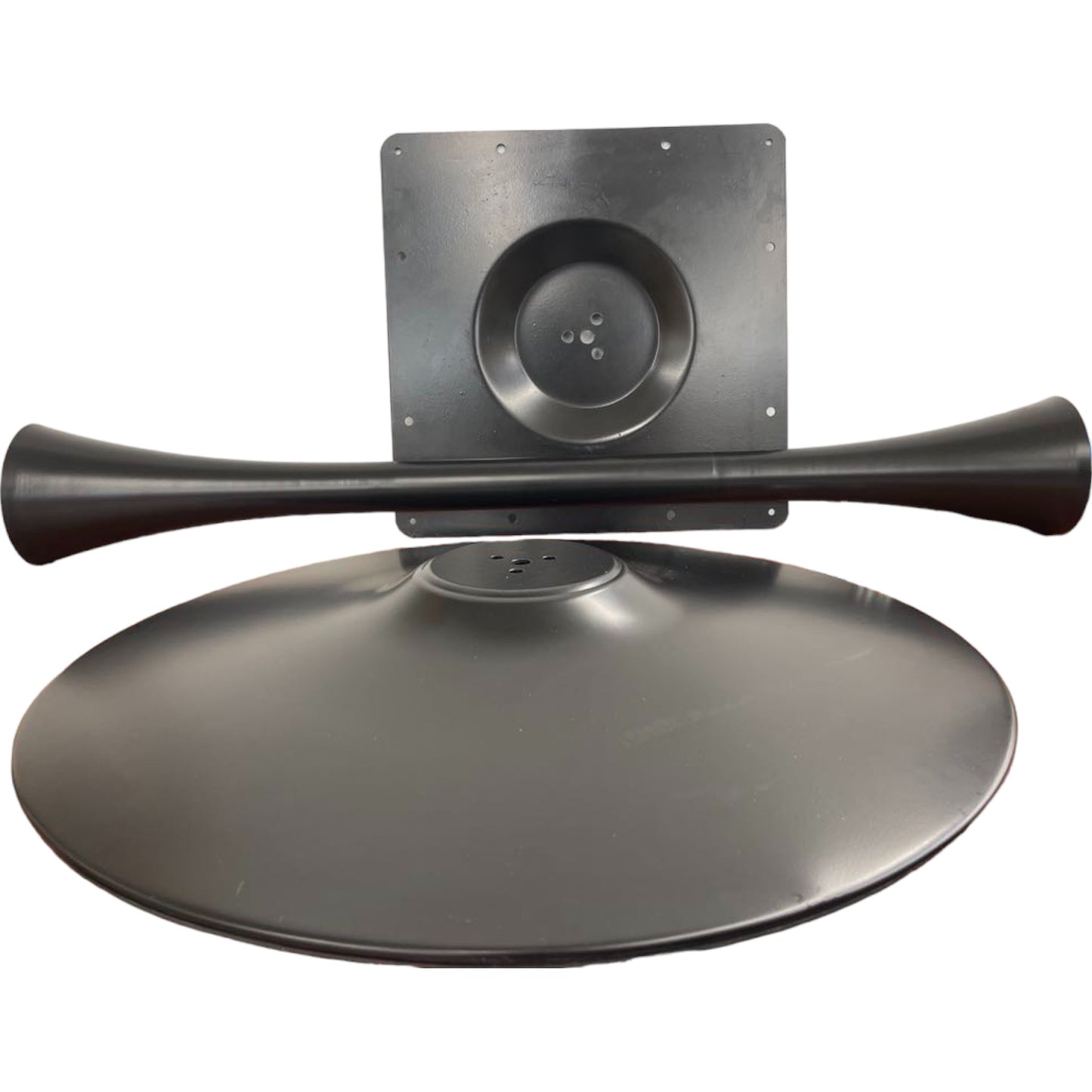 H28  x W25 Tulip Shaped Dining Table Leg KD- Black