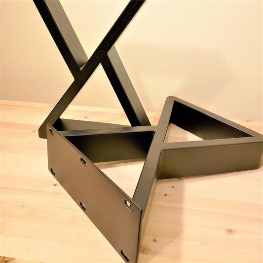 Coffee Table Legs, Bench Legs, Dining Table Legs, Metal Legs, Hairpin Legs, Furniture Legs, Steel Legs, DIY Woodworking, 16" Tall Table Legs, Z Shaped Table Legs, Z Table Legs, Z Bench Legs, Bench Legs