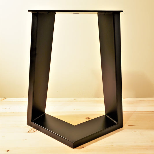 Metal Legs, Hairpin Legs, Furniture Legs, Steel Legs, DIY Woodworking, 16" Tall Table Legs, Crest Shaped Table Legs, Crest Bench Legs, Bench Legs