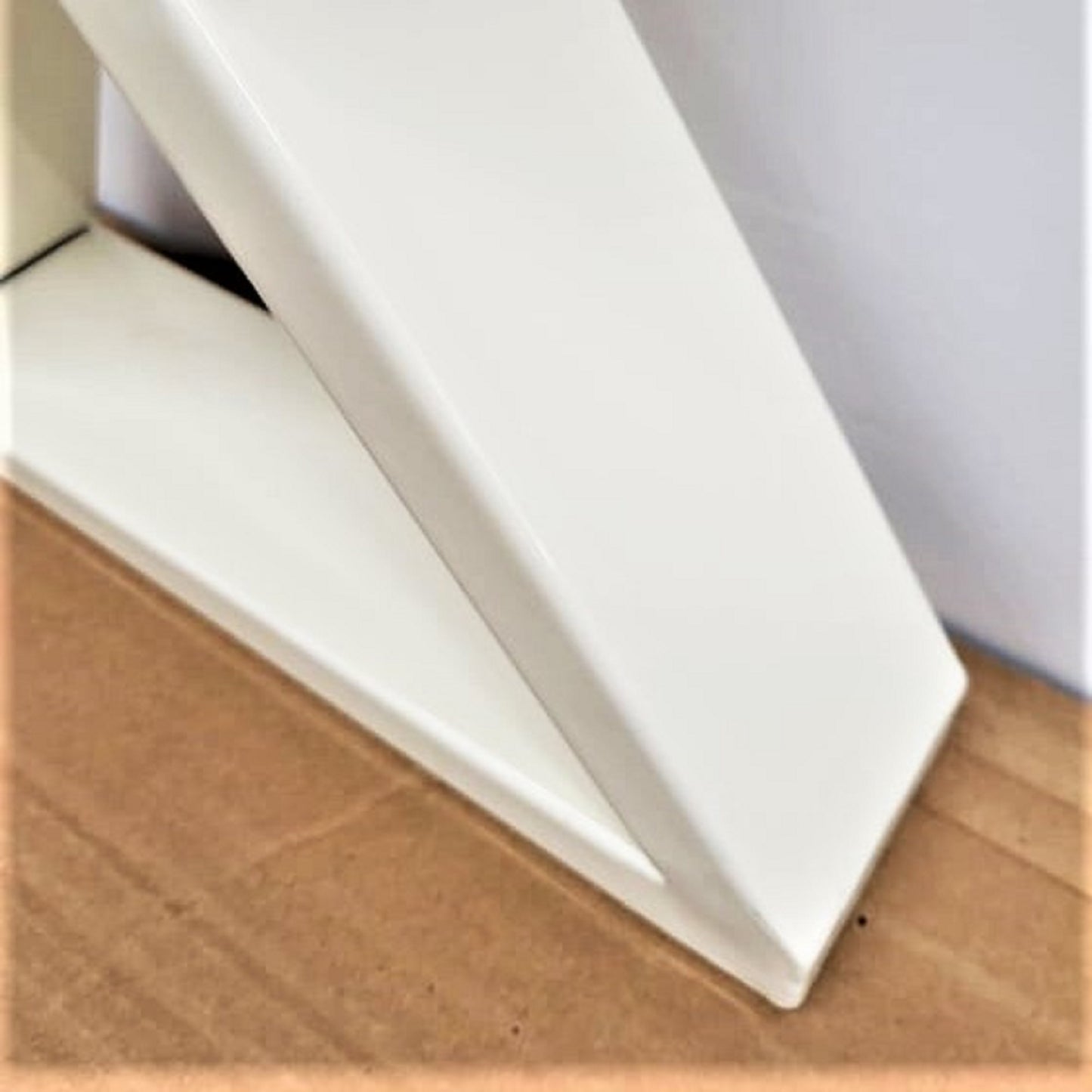 White Bench Legs, Metal Legs, White Color Bench Legs, Furniture Legs, Steel Legs, DIY Woodworking, Trapezium Shaped Bench Legs, Trapezium Bench Legs, Bench Legs