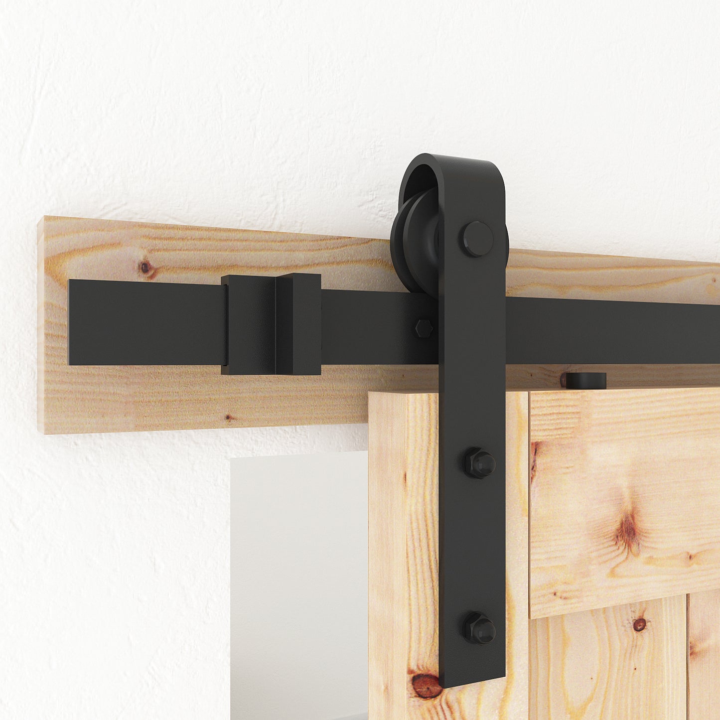 Barn Door Hardware, Sliding Door Hardware, Exposed Wheel Hardware, J Shaped Hangers, Double Door Hardware