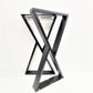 Metal Legs, Furniture Legs, Counter Height Legs, Counter Table Legs, Z Shape Legs, Table Base, Desk Base, Metal Base for Table