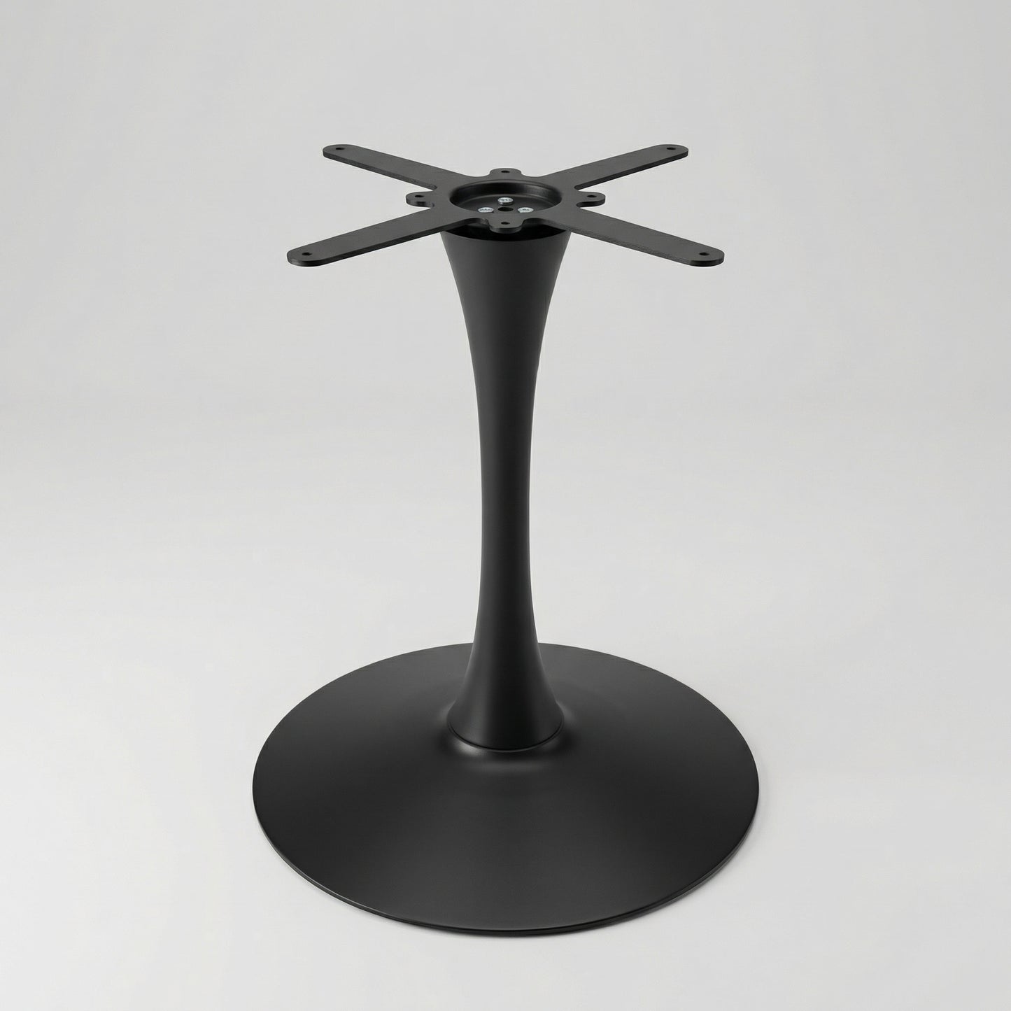 H28  x W23.5 Tulip Shaped Dining Table Leg KD- Black