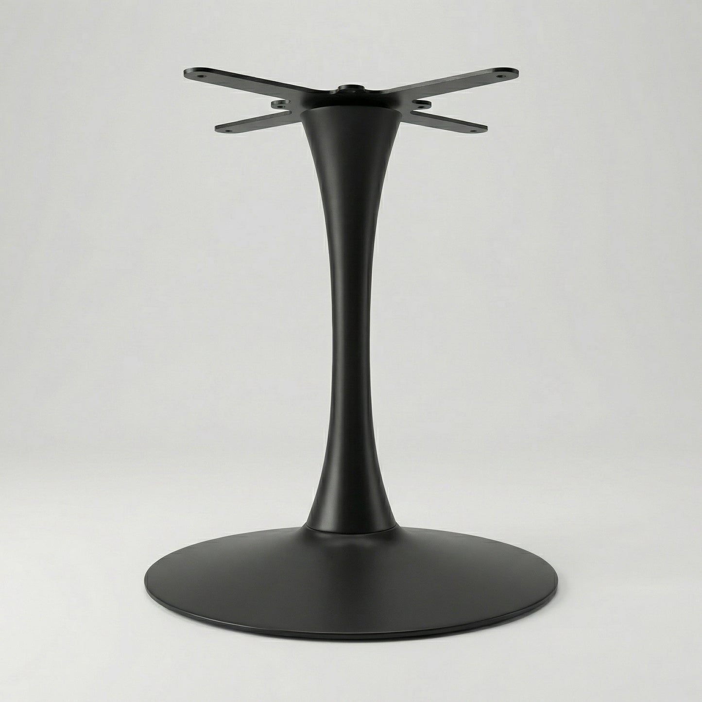 H28  x W23.5 Tulip Shaped Dining Table Leg KD- Black