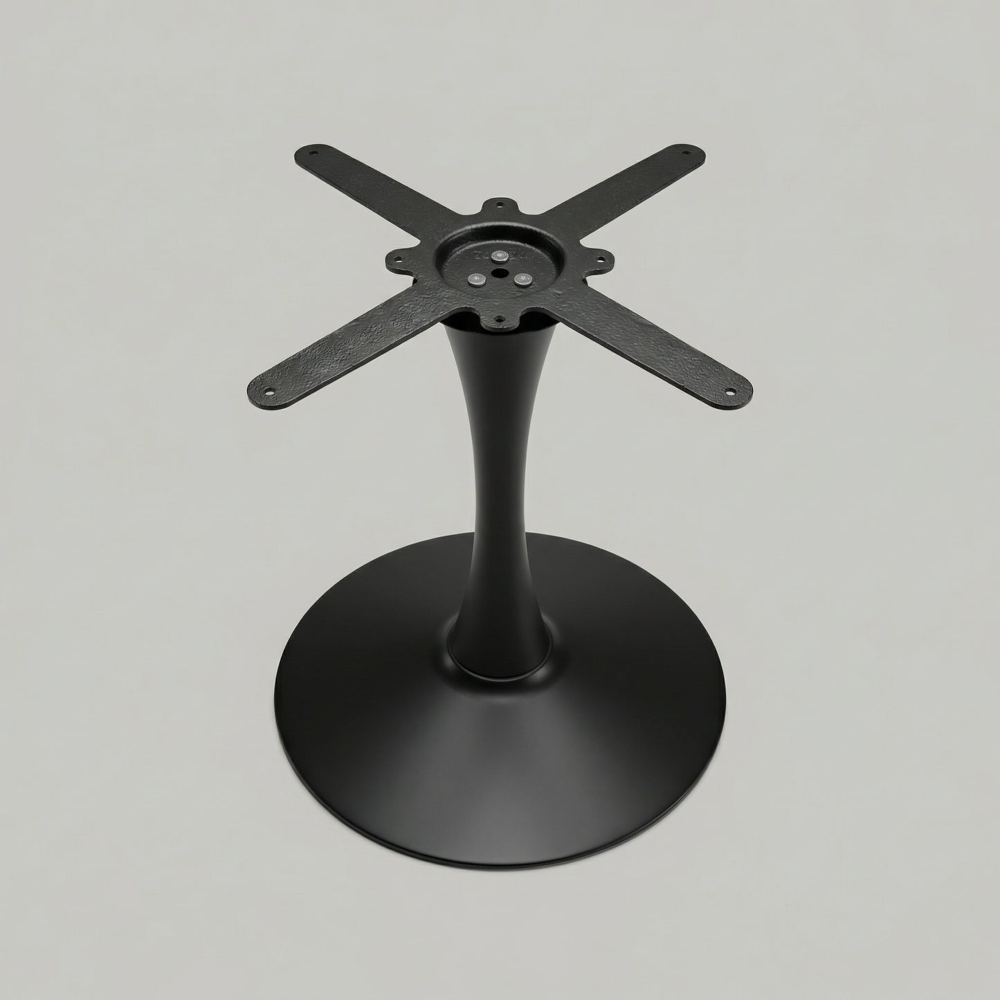 H28  x W23.5 Tulip Shaped Dining Table Leg KD- Black