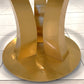 Gold table base, metal table base, pedestal table base, metal table legs, gold table legs, steel table base, steel table legs