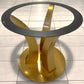 Gold table base, metal table base, pedestal table base, metal table legs, gold table legs, steel table base, steel table legs