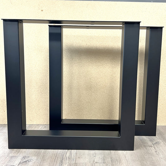 U-Shaped Dining Table Legs - Heavy Tube