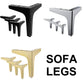 SOFA LEGS - Set of 4 Pcs